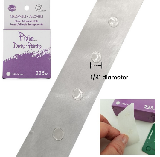 iCraft Pixiie Dots Adhesive Dots 1/4"