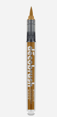 Decobrush Metallic Red Gold