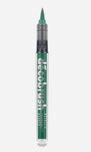 Decobrush Metallic Green
