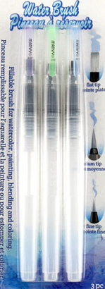 3 pc Waterbrush Set