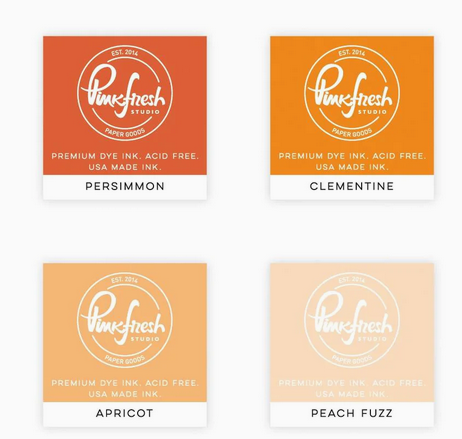 Indian Summer 4 pack ink cube by Pinkfresh Studios