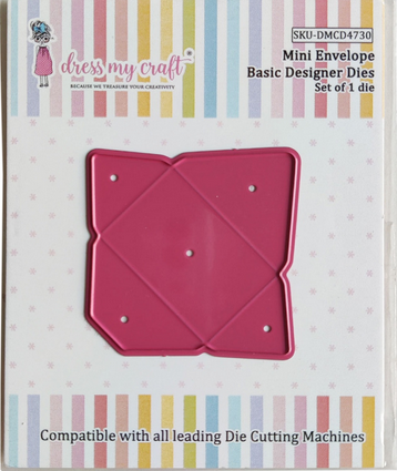 Mini Envelope Basic Design Die by Dress My Craft