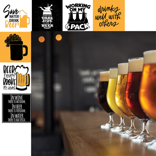 Crafty 12x12 Beer Thirty Collection by Reminisce