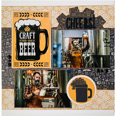 Beer Thirty 12x12 Sticker Sheet by Reminisce