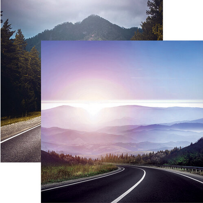 Road Trip 12x12 On the Road Again collection by Reminisce