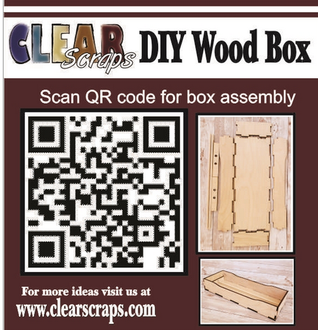 Regular 12" Memory Dex Box by Clear Scraps