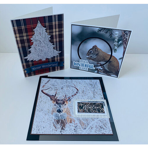 Winter Canvas 12x12 Sticker Sheet by Reminisce