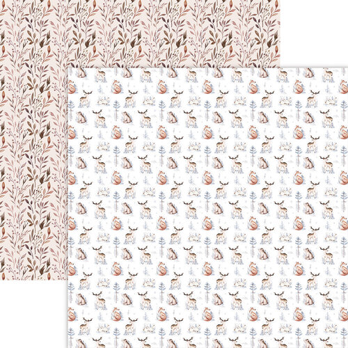 Snow & Friends 12x12 Paper Cozy Winter Collection by Reminisce