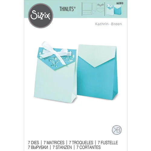 Sizzix Thinlets Die Celebration Box Die