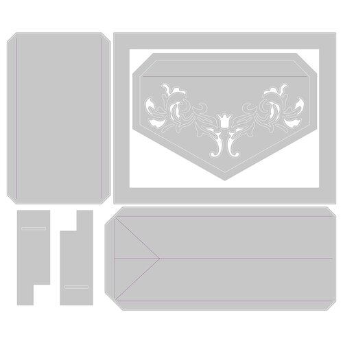 Sizzix Thinlets Die Celebration Box Die