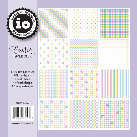 Easter Paper Pack 6x6 Impression Obsession