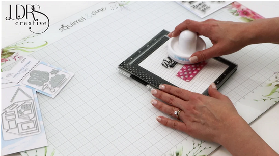 White Stampendable Stamping Tool