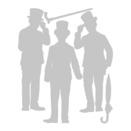 Gentlemen Tim Holtz Dies by Sizzix