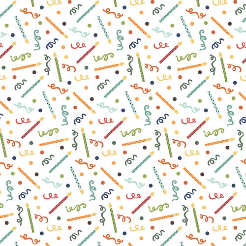 Make a Wish 12x12 paper A Birthday Wish collection by Echo Park