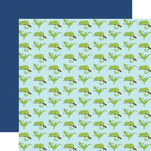 Lounging Lizard 12x12 paper Pets Collection by Echo Park