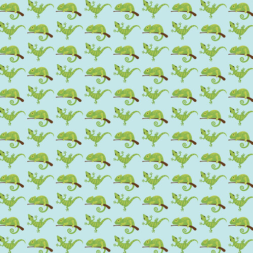 Lounging Lizard 12x12 paper Pets Collection by Echo Park