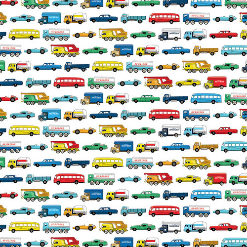 Versatile Vehicles 12x12 Paper Little Boy Collection by Echo Park