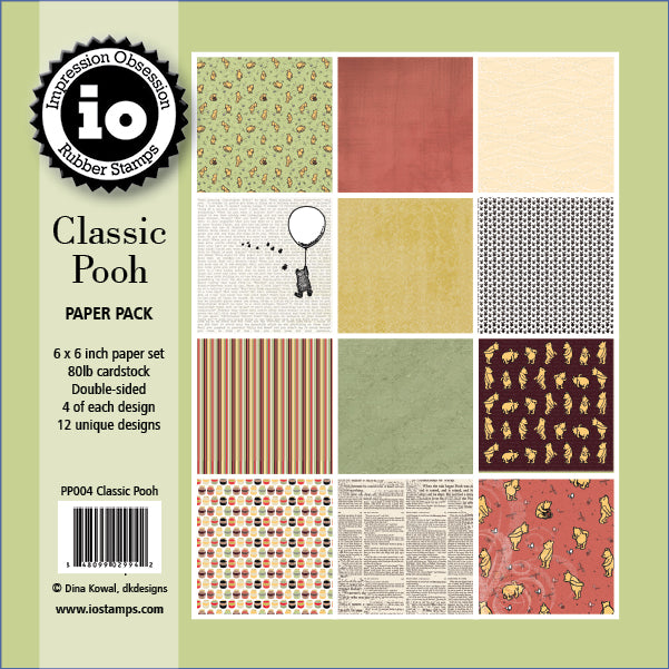Classic Pooh 6x6 Paper Pack