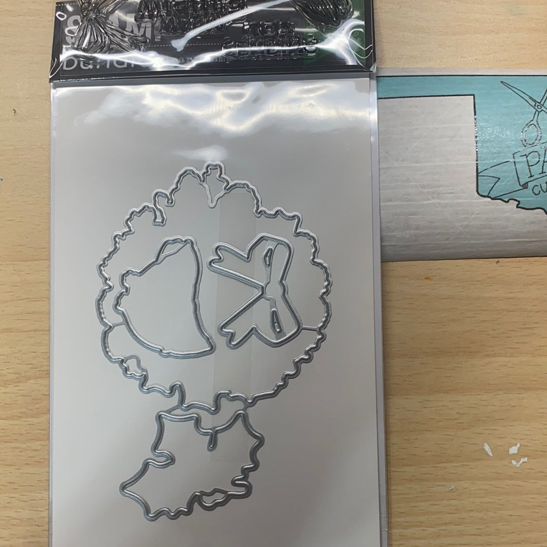 Hero Arts Holiday Cardinal Stamp/Die Duo