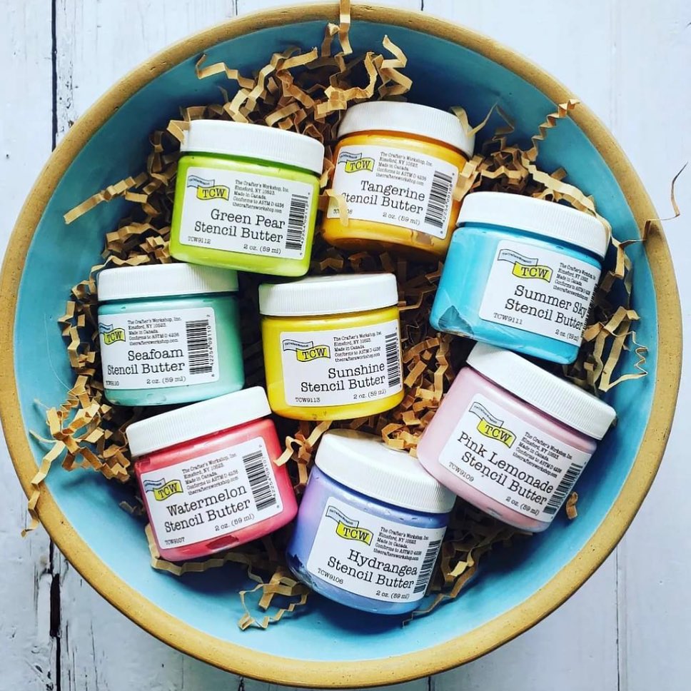 Stencil Butter Beauty Demo/Make N Take NSD Friday