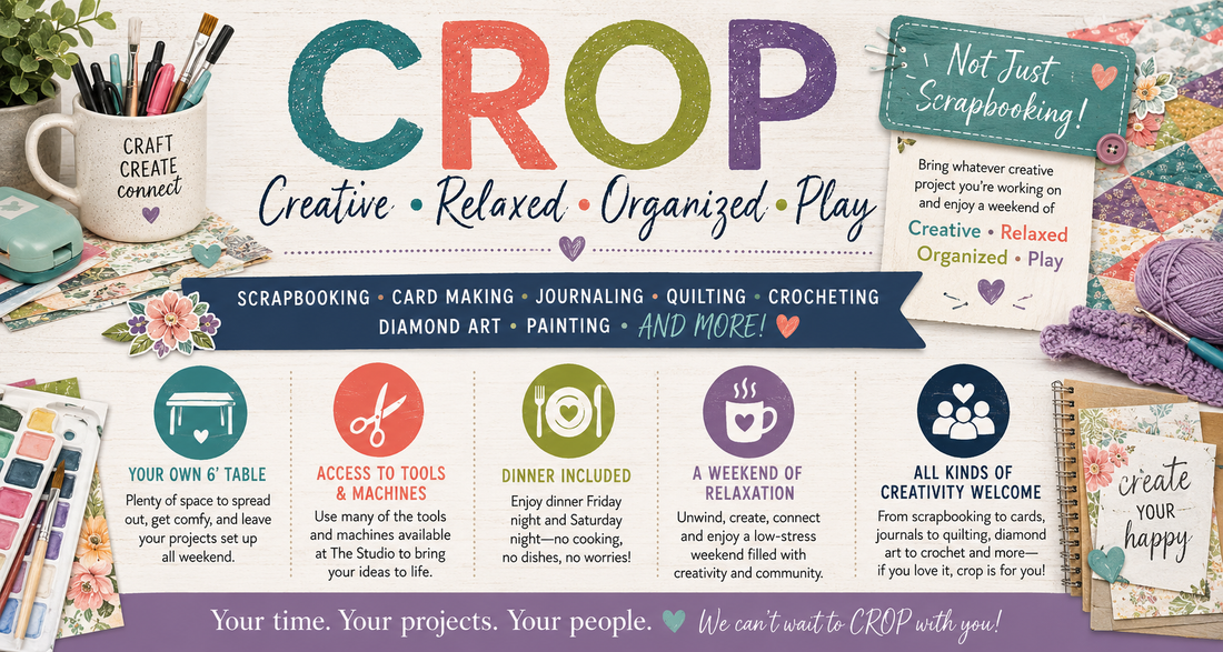 What is a CROP? A Creative Weekend Retreat in Edmond, Oklahoma