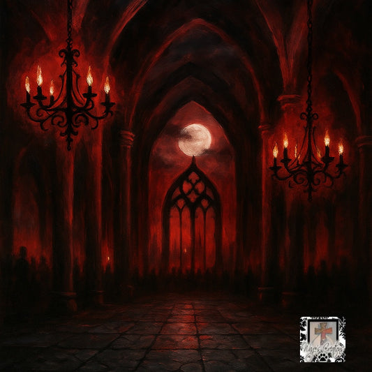 Midnight in the Crimson Castle Paint Party Friday, Oct. 10 6pm