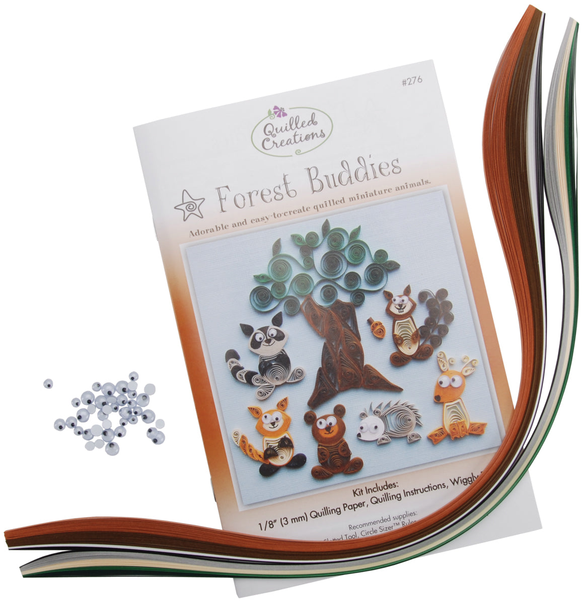 Quilling Kit-Forest Buddies