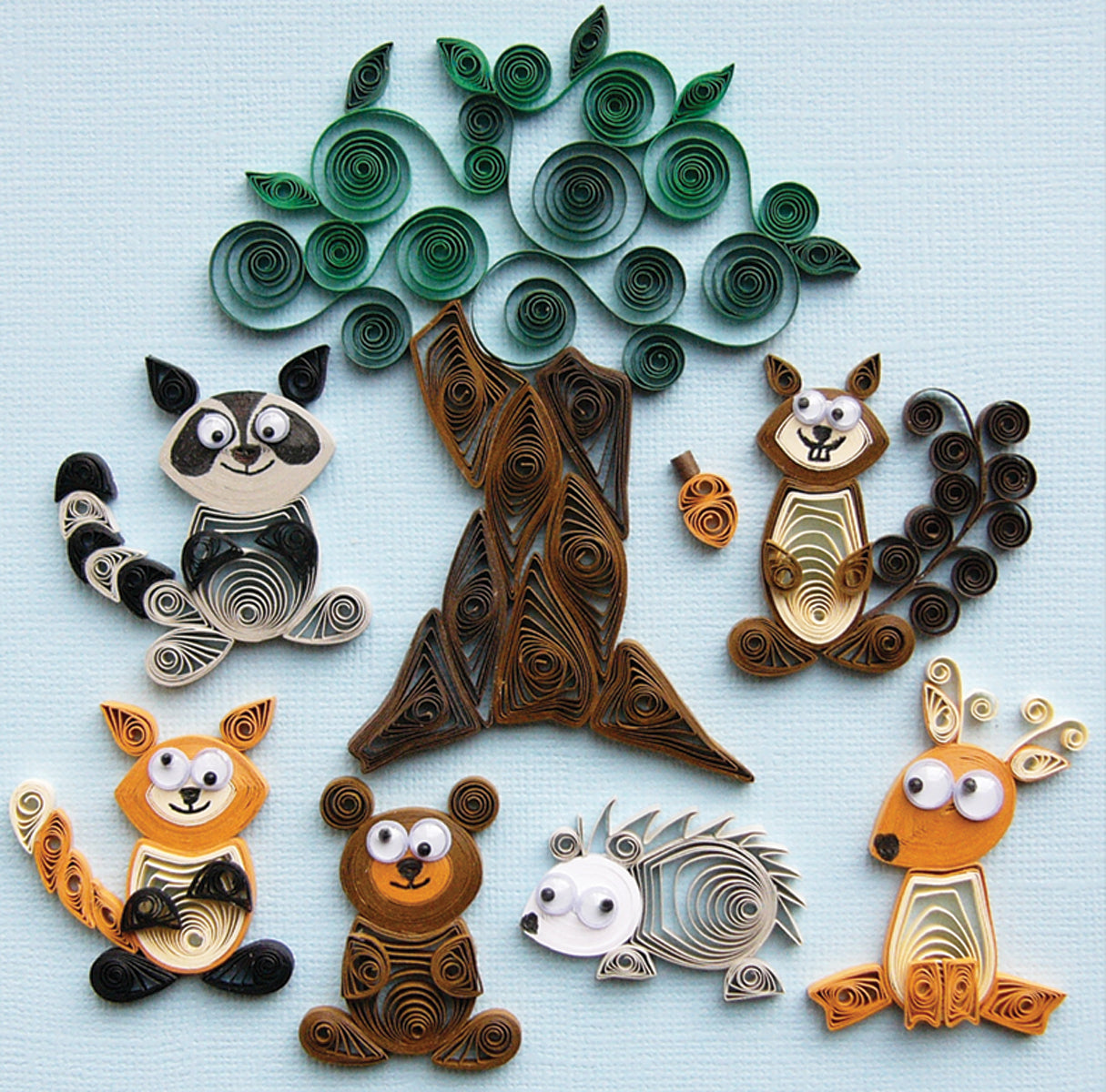 Quilling Kit-Forest Buddies