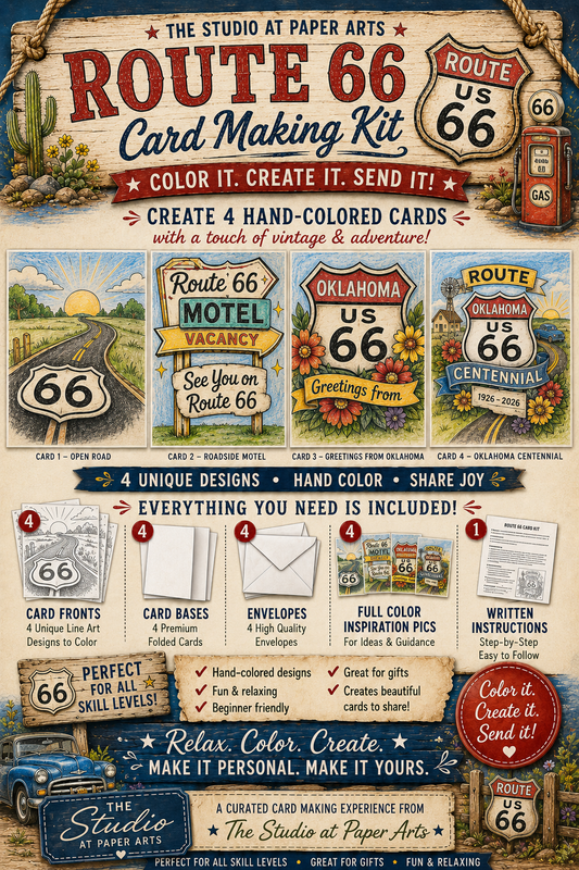 Route 66 Centennial Card Kit