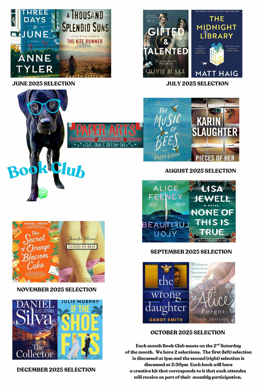 Baxter’s Book Club June - December 2025