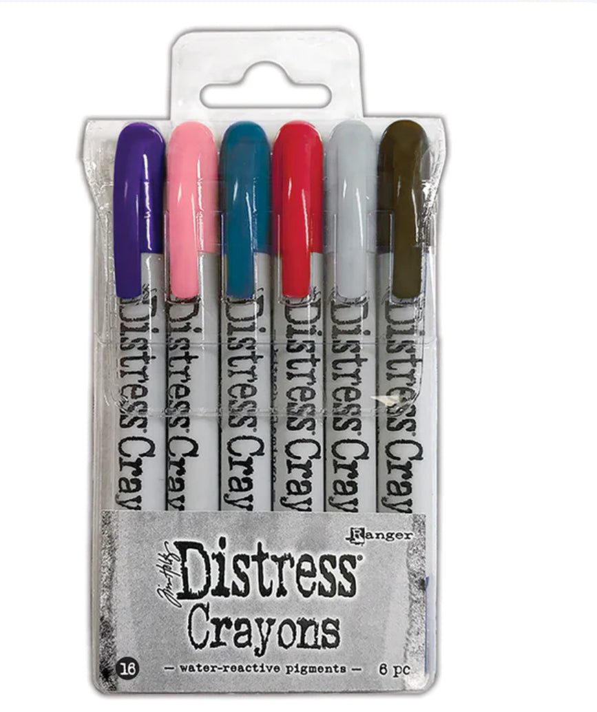 Ranger Distress Crayons Kit 16