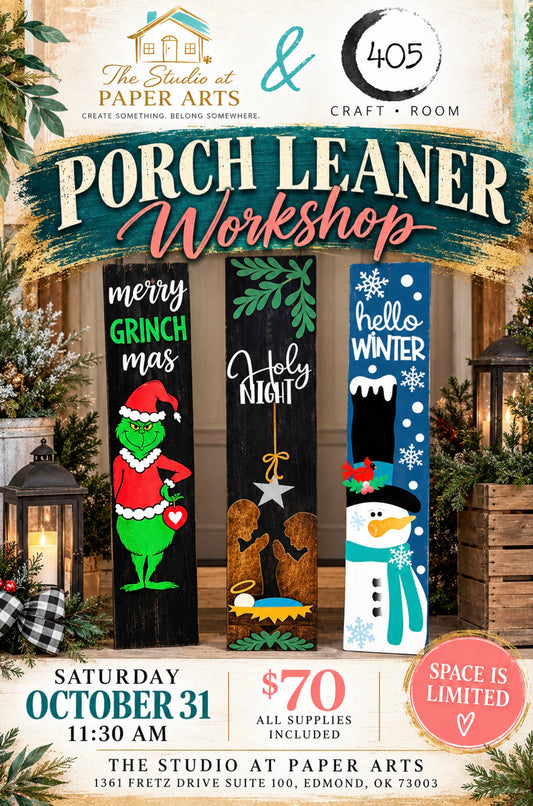 Porch Leaner Workshop