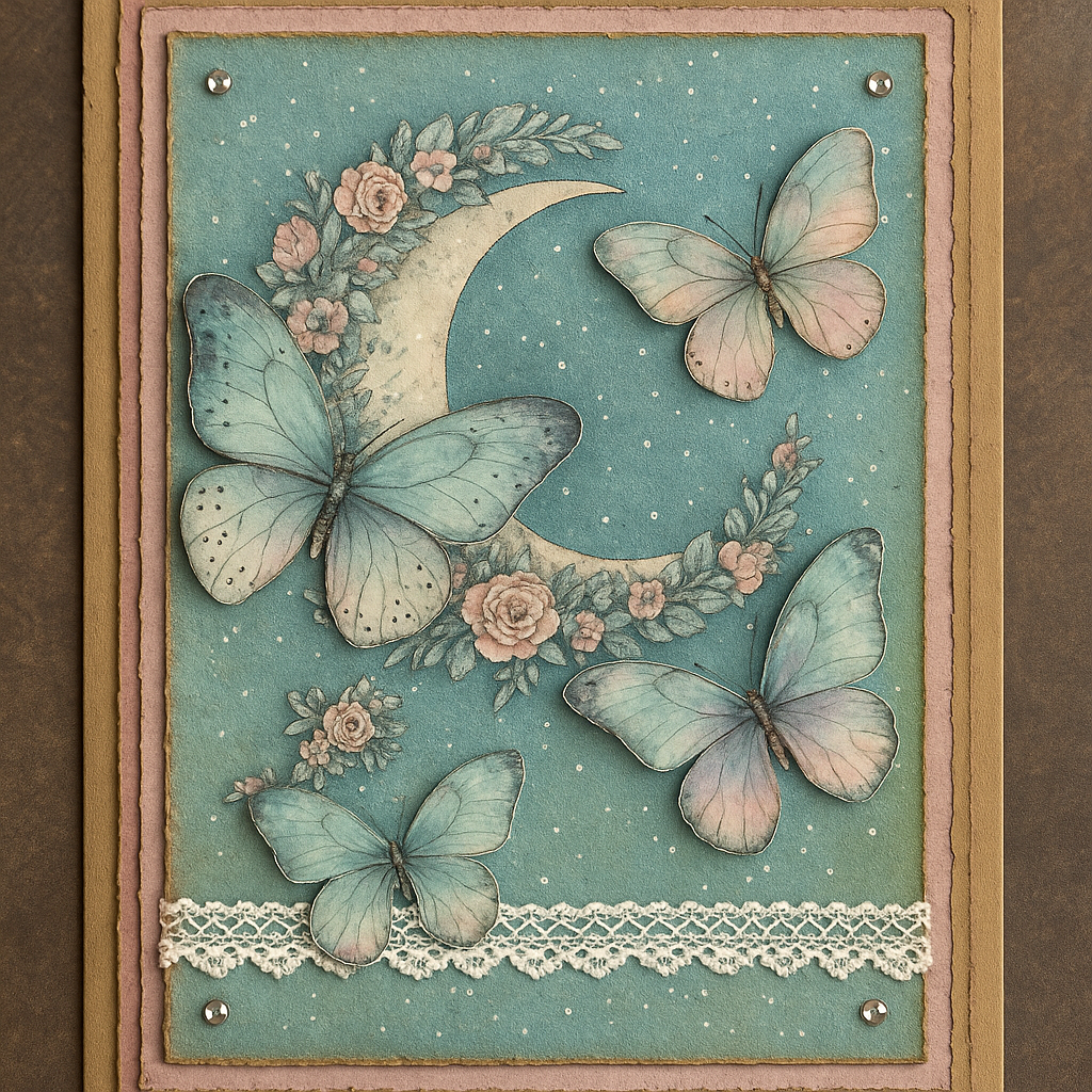 Mystical Butterfly Card Class June 26 at 6pm.