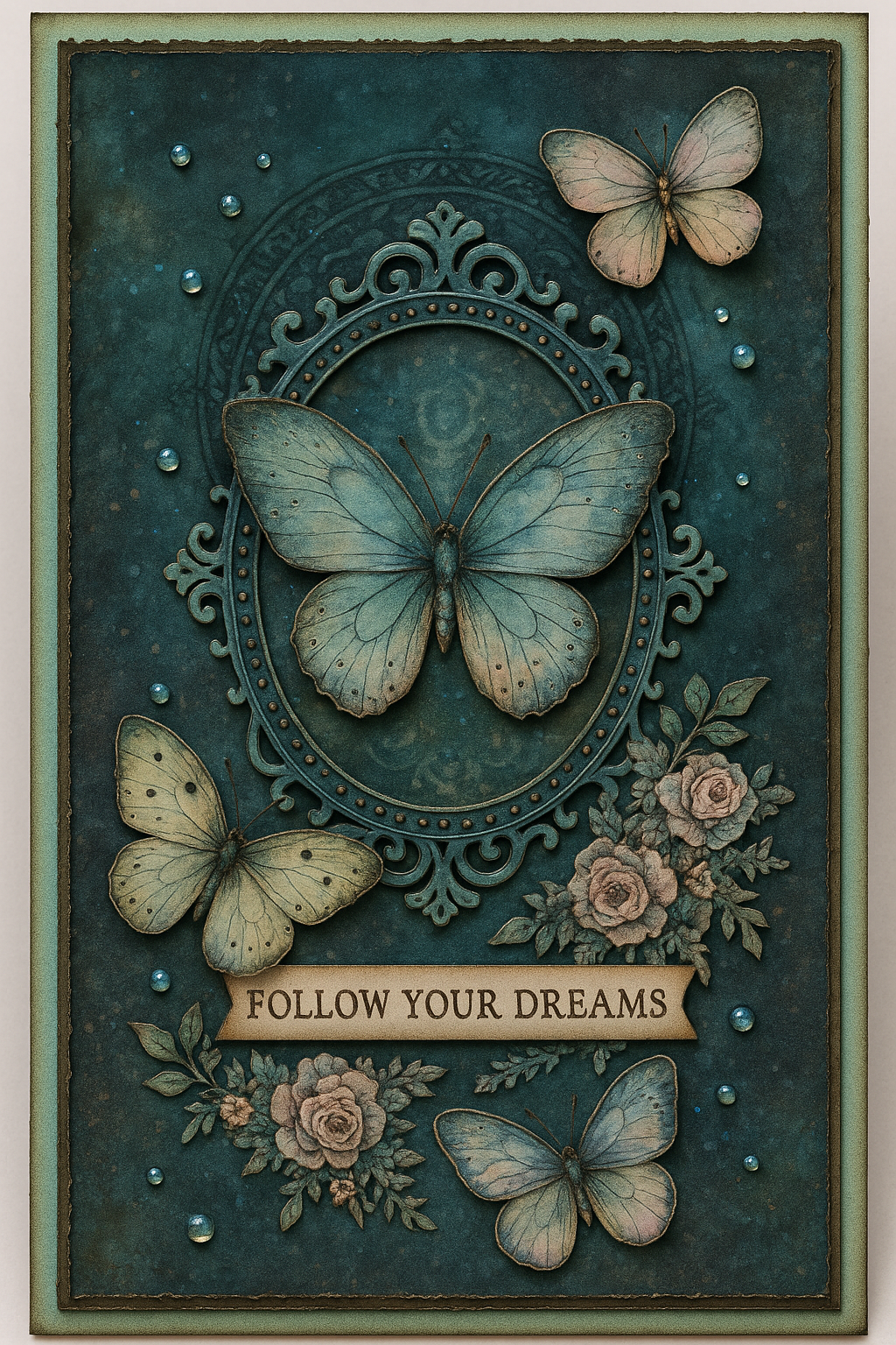 Mystical Butterfly Card Class June 26 at 6pm.