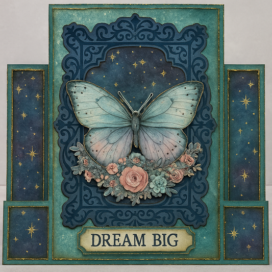Mystical Butterfly Card Class June 26 at 6pm.