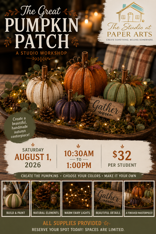 The Great Pumpkin Patch
A Signature Studio Workshop