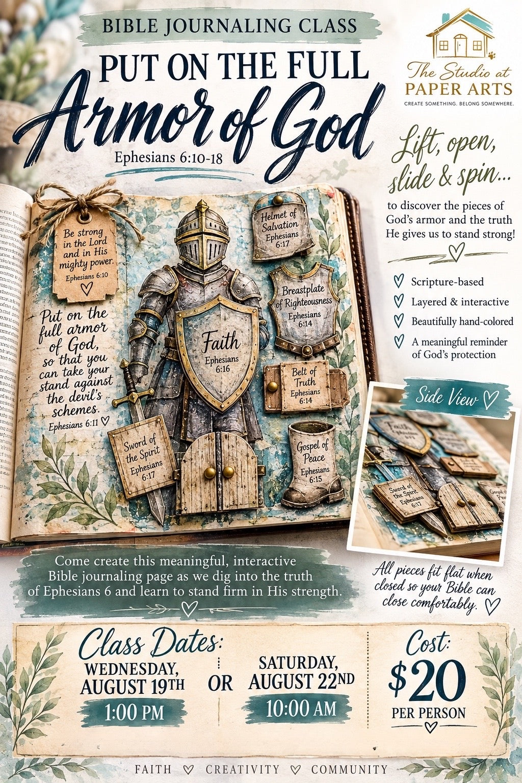 August Bible Journaling