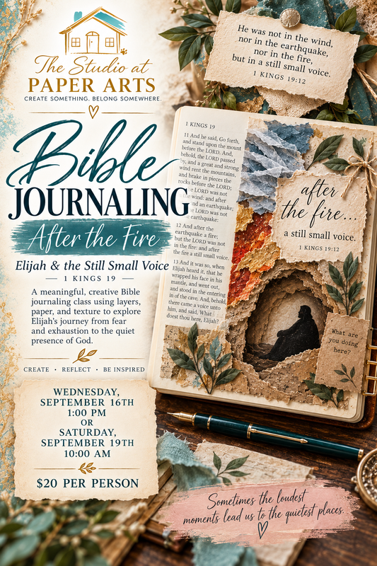 Bible Journaling: After the Fire

Elijah & the Still Small Voice | 1 Kings 19
