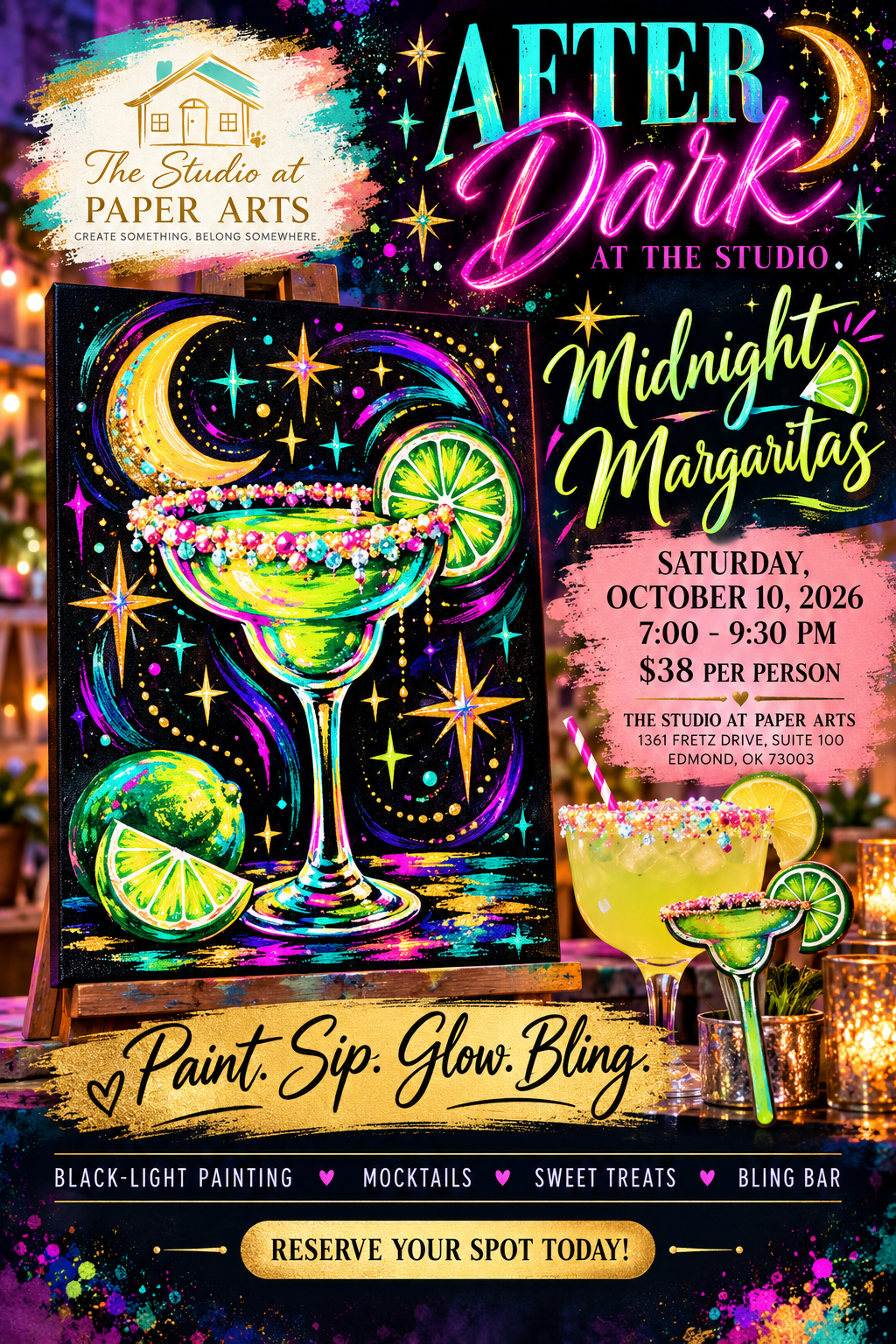 After Dark at The Studio: Midnight Margaritas 🌙✨🍹