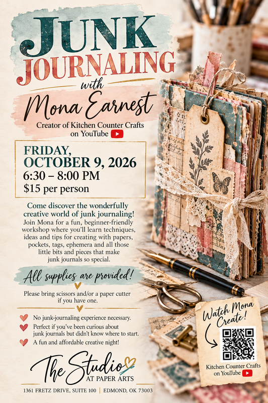 Junk Journaling with Mona Earnest