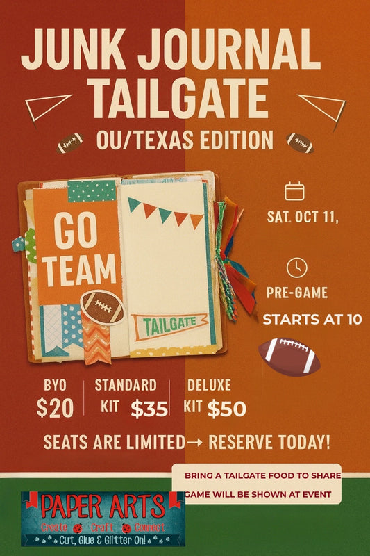 Junk Journal Meetup Tailgate Edition October 11, 2025