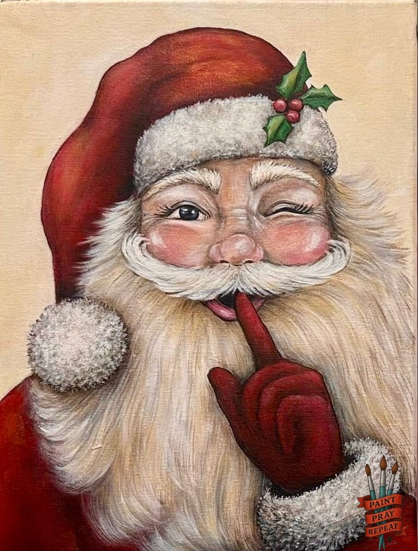 Mr or Mrs Claus Paint Party