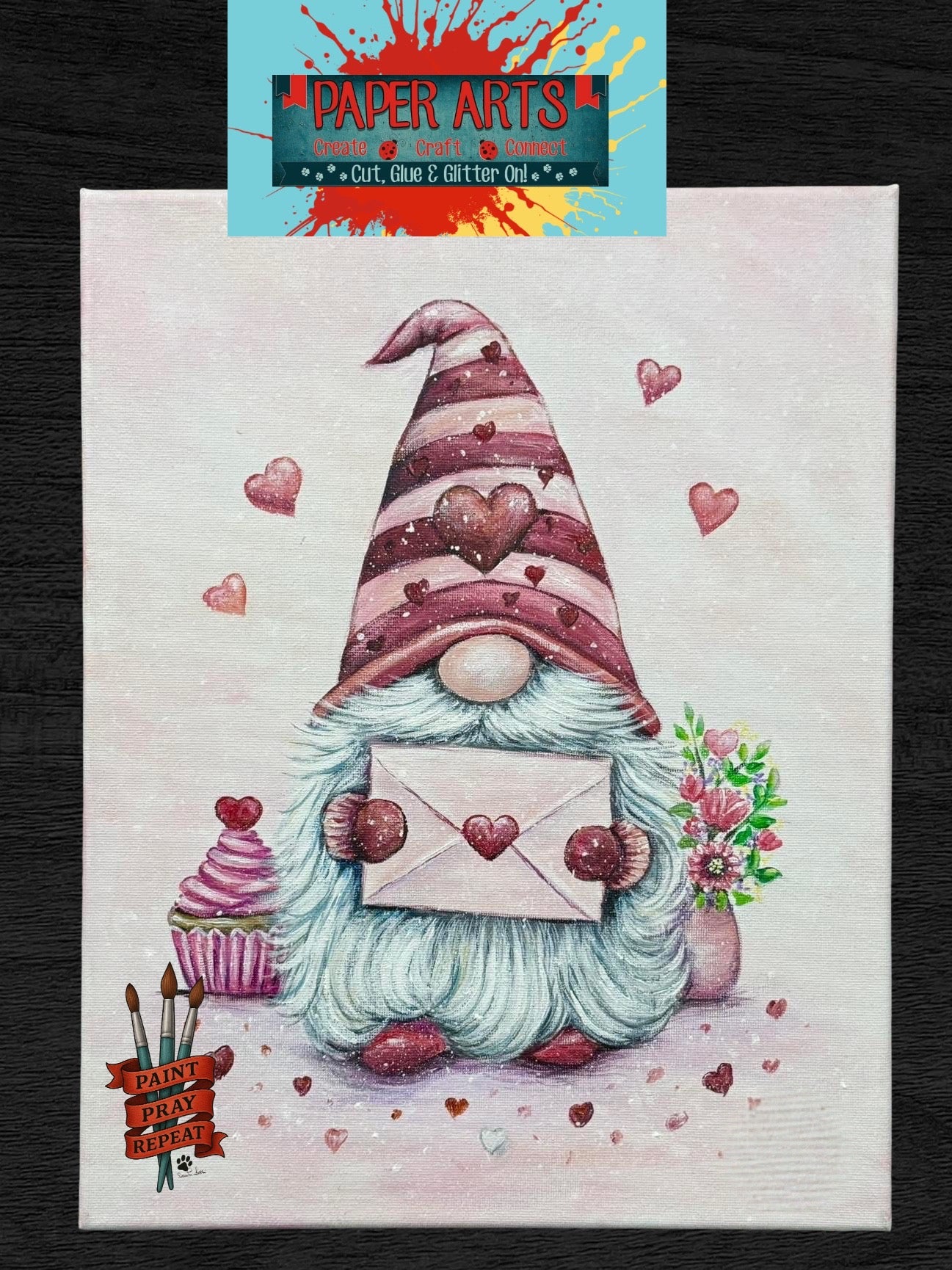 Love notes Virtual Paint Class Tuesday January 27, 2026 6:30pm