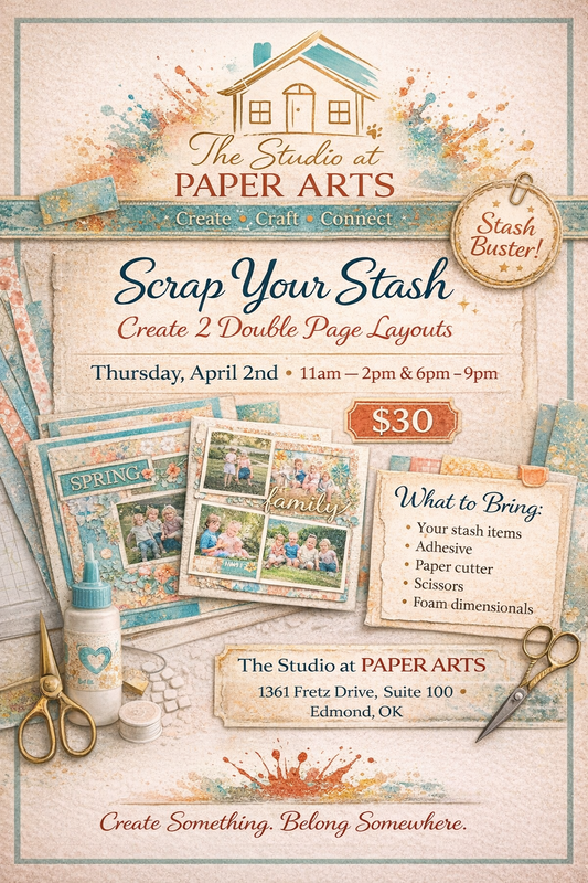 Scrap Your Stash 2 double page layouts