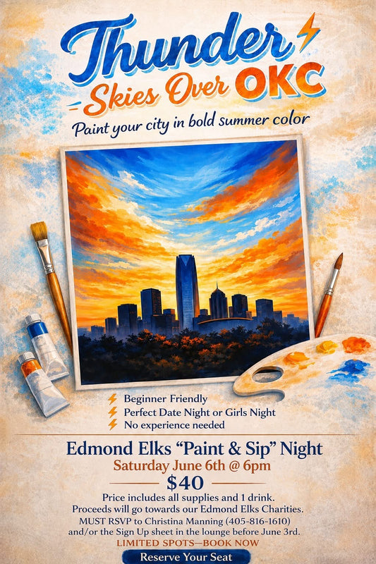 Edmond Elks Paint & Sip