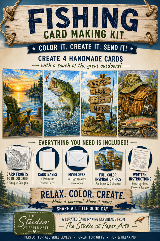 Fishing Card Kit (this is a kit only no class)
