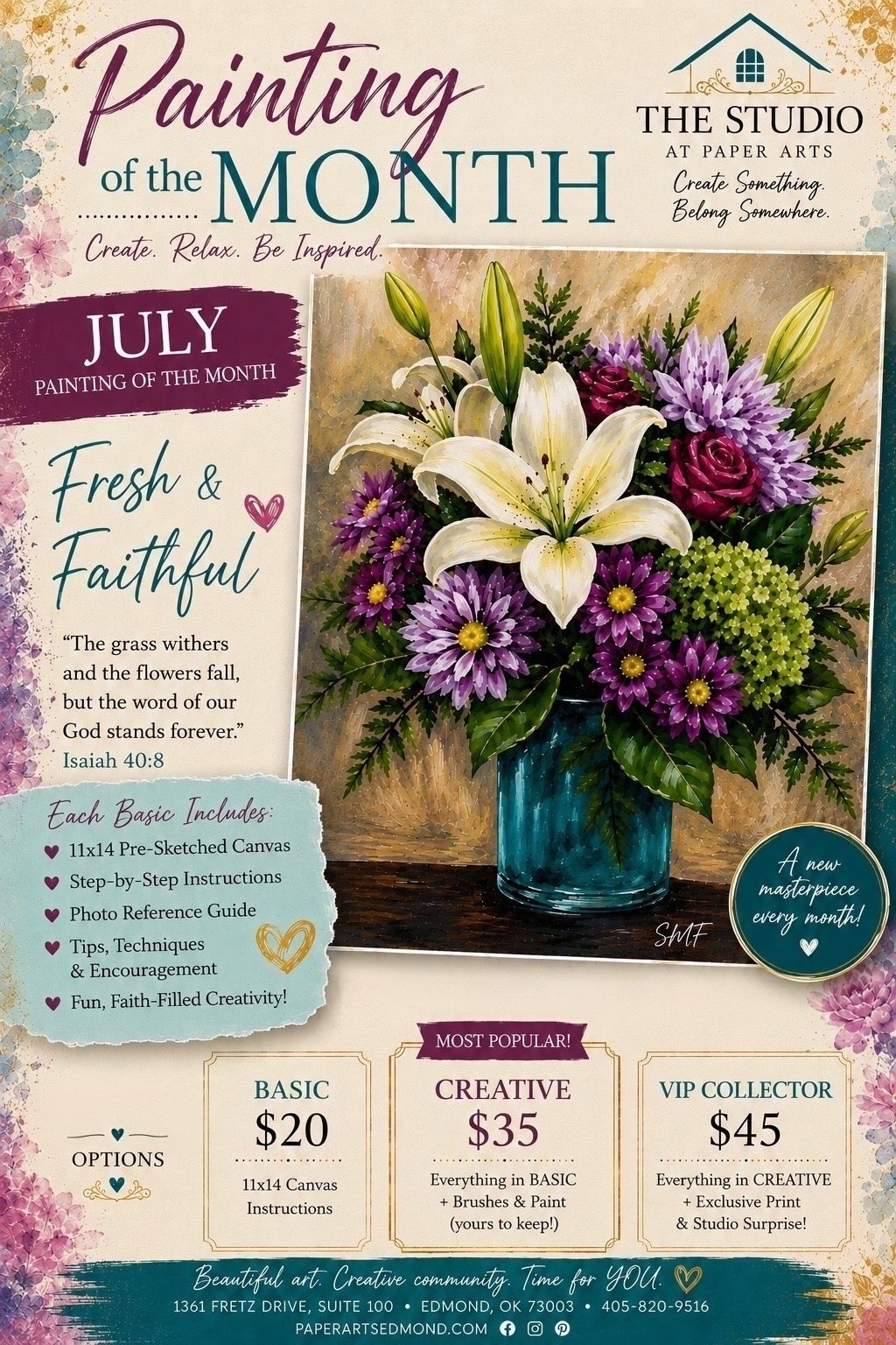 July Painting of the Month