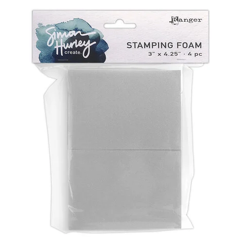 Stamping Foam 3" x 4.25" 4 pack Simon Hurley