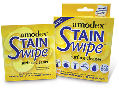 Amodex Ink & Stain Remover Swipes (10 pack)