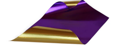 Rinea Glossy Violet/Gold 6x12